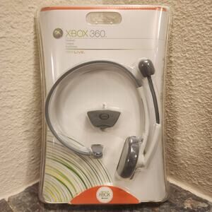 Xbox 360 Headset, White (NEW) - Microsoft